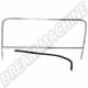 Pare-brise Buggy AC845001 avec Cadre Aluminium, 1964-1971
