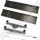 Glissières de siège universelles ajustables avec supports 62-2641-0, pour un siège, paire