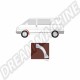 Partie Arrière d'Aile Avant Gauche pour VW Transporter T4 9/1990-6/2003