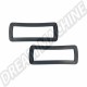 Joints pour clignotants avant entre cabochons et socles, paire Combi 07/1967 ->07/1972