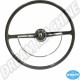 Volant EMPI Noir pour Volkswagen Cox, Ghia et Type 3, 8.1959-7.1971