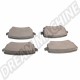 Jeu de plaquettes de frein arrière pour VW T5/T6, 2004-2020