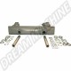 Kit d'échappement complet 113298051 avec tuyaux d'échappement et kit de montage pour VW Karmann Ghia, VW Type 1 1200 cc