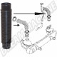 Gaine de chauffage plastique pour Volkswagen moteur type 1