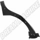 Tôle de réparation canal de chauffage/longeron avant inférieur droit pour VW 181 (avec modifications)