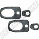 Kit de 4 Joints de Poignée de Porte Extérieure Avant Combi T2 1968-1979