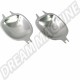 Coquille de Poignée de Porte en Aluminium pour Volkswagen Coccinelle après 1971 (2 pièces)