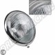 Phare complet chromé avec verre Look Porsche 911 pour VW Type 1 (47-67) et Porsche 356 (50-65)