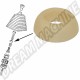 Cuvette de levier pour VW Transporter T25 (79-92)