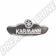 Écusson Latéral en Émail Karmann pour Cabriolet 1961-1979