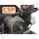 Reniflard d'huile style 356 en aluminium anodisé noir pour Bus -'79 avec moteur Type-1 