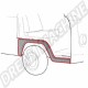 Tôle de réparation du passage de roue avant droit pour Volkswagen Combi 08/71-07/79 (partie extérieure sans renfort)
