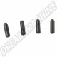 Axe de montage pour poignée de vitre, Lot de 4 - Réf. N0128101, Compatible avec VW Coccinelle ->67 et Combi ->64