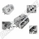 Culasses EMPI GTV-2 soupapes 40 x 35,5 mm inox complète double ressorts 