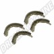 Mâchoires de frein arrière pour VOLKSWAGEN Combi Split 08/63-07/67 et Combi Bay Window 08/67-07/70 - Jeu de 4 mâchoires 250x45 mm