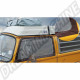 Moustiquaires de portes avant avec pourtour marron pour Combi Westfalia 1967-1979 (paire)
