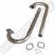 Tubes "J" Inox 38mm pour VW Type 3, Vintage Speed, La Paire