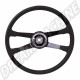 Volant Cuir Noir 417mm avec Moyeu pour Porsche 911, 912, 914 (1965-1976)
