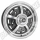 Jante SSP Sprintstar Alliage Noir Brillant 5x15", 5x205 PCD, ET20