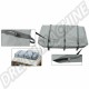 Sac en PVC Gris à Zip avec 3 Sangles - Galerie Combi Westfalia