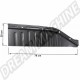 Tôle de Réparation 1/8 Plancher Avant Gauche pour Coccinelle, Épaisseur 0.75 mm