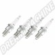 bougies ngk bp7es pour coccinelle, karmann-ghia, combi vw bay window t2, transporter t25 / t3 avec moteur type 4, référence ngkbp7es, taille de filetage m14 x 1,25