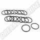 Joint torique pour Tubes Enveloppe Télescopique à Ressort "Big Mouth" VW Type 1, pack de 16 pcs