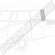 Tôle de Réparation Latérale Droite Partie Basse pour Volkswagen Split Double Cabine, Modèles Jusqu'à 1967