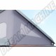 Toit en toile Westfalia pour VW T25 Early - Modèle 3 fenêtres - Gris - DM90213G