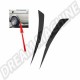 Film de Protection Contre les Gravillons pour Golf I, Golf I Cabrio, Jetta I et Caddy I 