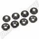 Coupelles de Ressort de Soupapes en Chromoly pour Moteur Volkswagen Type 1 Aircooled - Les 8 - Référence 00-4015-0