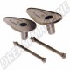 Joints clignotant d'aile pour Volkswagen Coccinelle 1964-07/1974 et Type 181 (Kübel) 08/1969-12/1979 - la paire