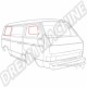 Joint de Vitre Latérale Arrière Deluxe pour Transporter T25, 1979-1992