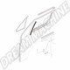 Guide de Vitre Vertical pour Volkswagen Golf/Jetta, Scirocco, Transporter T3, Golf Cabrio