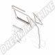 Lèche vitre Moulure de Racleur de Fenêtre Gauche Externe ou Droite Interne Volkswagen Golf, Jetta, Caddy, T25/T3