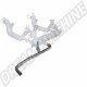 Embout / tube de sortie d'échappement inox pour Volkswagen Combi '73 et après - Qualité supérieure