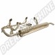 Kit Complet d'Échappement Inox pour VW Transporter T25 1900 et 2100cc 1985-1992