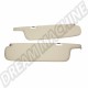 Paire de Pare-Soleil Blanc pour VW Transporter T25 (1979-1992)