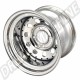 Jante Modular Chromée 10x15", 4x130, pour VW Coccinelle & Buggy 08/67->, ET -37
