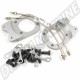 Kit de conversion de tambour à frein à disque pour Coccinelle 1302/1303, Aluminium CNC