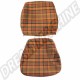 Kit Housses de Siège Orange Westfalia Early Bay 1967-1974