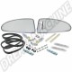 Kit Complet de Fenêtres Pop-Out pour VW Coccinelle Berline, Tous Modèles dès 08/64