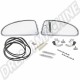 Kit Complet de Fenêtres Pop-Out Gauche/Droite pour VW Coccinelle 1.2, 12/47-07/64