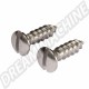 Vis de retenue de support de sangle de portes battantes Combi Split 1950-07/67 et Kombi Brésil (la paire)