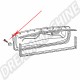 Vis à Tôle Tête Bombée M5.5 x 19mm pour Couvercle Boîtier Ventilateur Chauffage VW Coccinelle 1303, Lot de 7