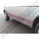 Bandes Décoratives Latérales Argent - Adaptées pour Golf et Jetta, Modèles 2 et 4 Portes