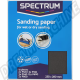 Papier de ponçage DM2578966 pour ponçage à sec ou humide, 12 pièces (2xP120, 3xP180, 3xP240, 2xP400, 2xP800)