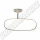 Rétroviseur Intérieur Chromé pour VW Combi 1965-1967, Kombi Brésil