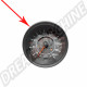 Enjoliveur de compteur noir mat aluminium Coccinelle 1303 après 1972