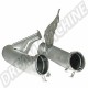 Tubes de Raccord Gauche et Droit pour Boite de Chauffage VW, 1971-1982